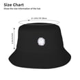 thumbnail image 4 of ZICANCN Bucket Hat Unisex for Men Women, Cartoon Pastel Hedgehog Fashion Fishing Hat Cute Fisherman Cap, Black, 4 of 5