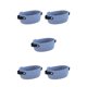 thumbnail image 1 of Bearachild Cesta de almacenamiento Cesto de contenedor de cuerda de algodón tejido Cosmético plegable para armario Armarios Cajón Cómoda Azul Type2 NO2, 1 of 6