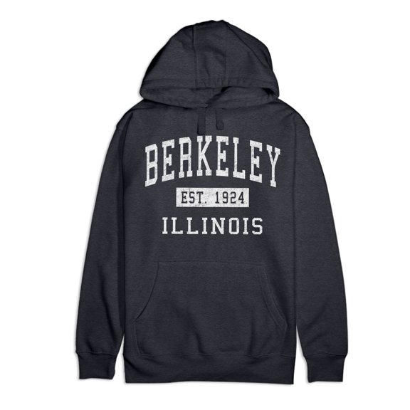 Berkeley Illinois Classic Established Premium Cotton Hoodie