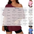 thumbnail image 3 of biudgviw Womens Off the Shoulder Tops Casual Short Sleeve Oversized T Shirts Comfy Loose Fit Basic Tees Fashion Clothing, 3 of 5