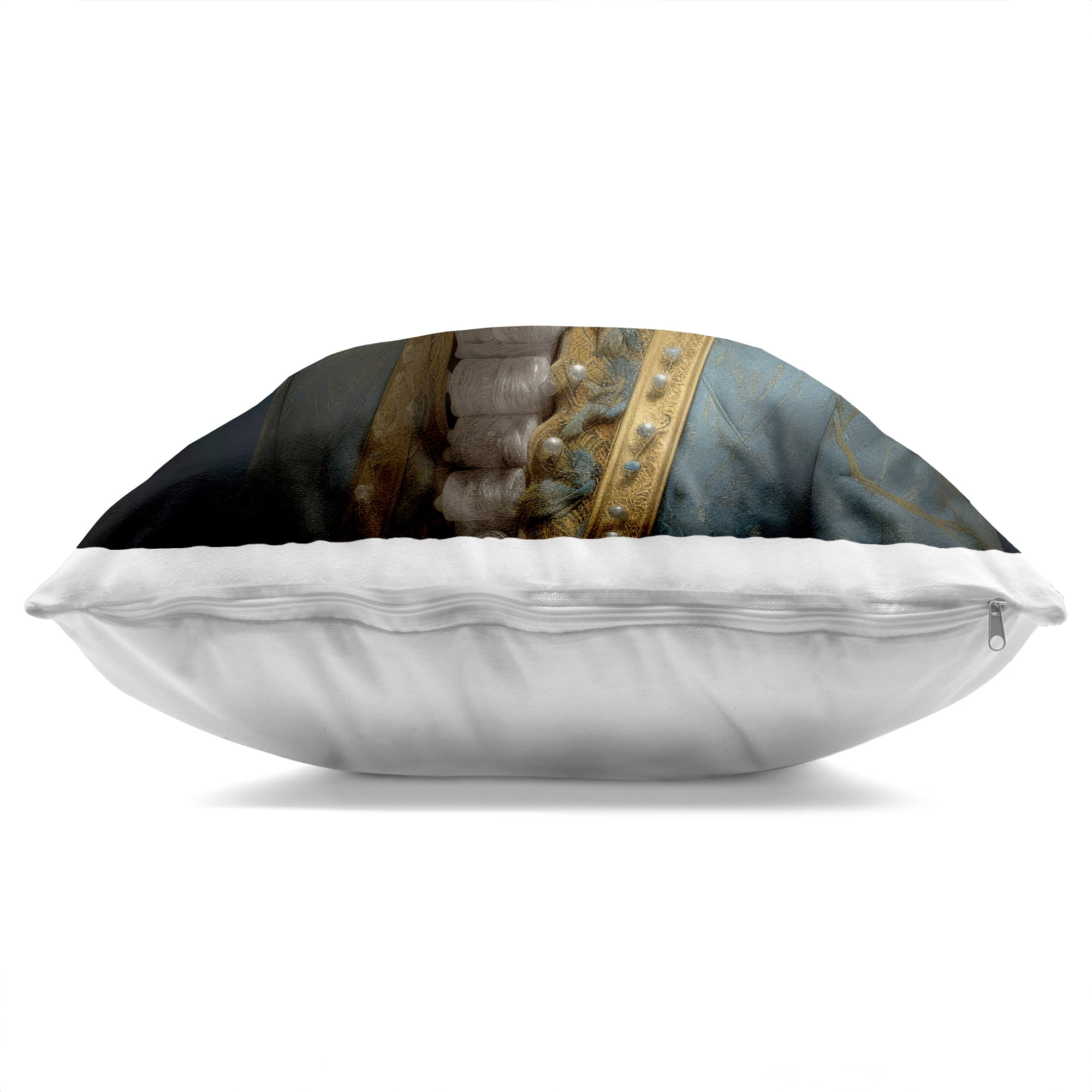 Stupell Industries Giraffe Gaze in Regal Crown Decorative Printed Throw Pillow, design by Lazar Studio, 18 x 7 x 18