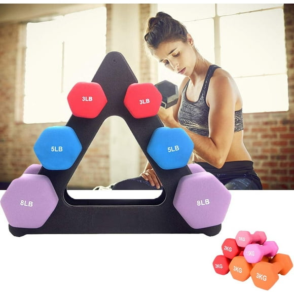 ForzeroDumbbell Rack, Weight Tree,Weight Rack for Dumbbells Holds 44 Pounds Weight Lifting Dumbbell for Home Dumbbell Stands Home Workout Black Dumbell Stand