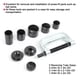 thumbnail image 5 of Ball Joint Removers​ Removal Seperator Tools Car Ball Seperator Tools 10Pcs Car Truck Ball Joint Remover Tool 2WD & 4WD Removal Installer Seperator Kits, 5 of 8