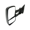 thumbnail image 6 of KarParts360 For Chevy Silverado 1500/2500 HD Classic 2007 Door Mirror Driver Side Textured Black | Manual | Foldaway | Non-Heated | Extendable Towing Mirror | Telescopic Type | Dual Glass | GM1320416, 6 of 8