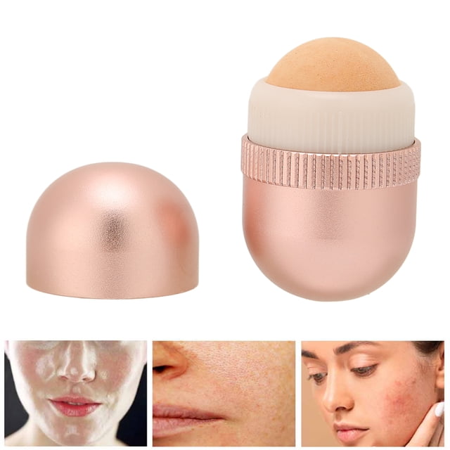 Rodillo Absorbente De Aceite Volcánico, Mini Rodillo Facial De Control De Aceite De Masaje Facial Fácil De Usar Para Pieles Grasas
