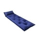 thumbnail image 5 of Almohadilla de dormir para acampar, transpirable, plegable, ligera con almohada, portátil, autoinflable, para dormir, para mochileros, regalos, viajes Azul 25 CM, 5 of 8