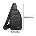 thumbnail image 4 of Kmdttou Sling Bag For Men Women Shoulder Backpack Chest Bags Crossbody Daypack With Earphone Hole For Hiking Camping Outdoor Trip, 4 of 8