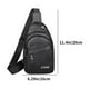 thumbnail image 3 of RKSTN crossbody bags for women Sling Bag For Men Women Shoulder Backpack Chest Bags Daypack With Earphone Hole For Hiking Camping Outdoor Trip, 3 of 7