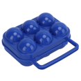 thumbnail image 1 of Caja protectora de huevos de plástico, portador de almacenamiento de huevos portátil, contenedor portador de huevos, caja de huevos con rejilla, diseño de próxima generación, 1 of 8