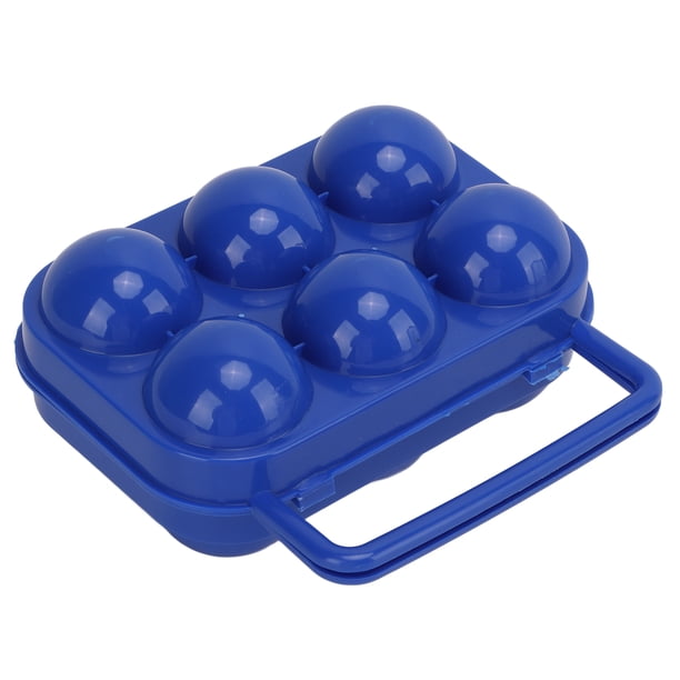 Caja protectora de huevos de plástico, portador de almacenamiento de huevos portátil, contenedor portador de huevos, caja de huevos con rejilla, diseño de próxima generación