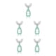 thumbnail image 2 of Bewildely Cepillo de de silicona para bebés Cepillo de Accesorios para niños Limpieza grande, verde Type2 NO2, 2 of 6