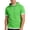 Green, variant on Men's Short Sleeve Hooded T-Shirts Contrast Trim Casual Pullover Hoodies with Drawstring Purple XXL