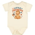 thumbnail image 3 of Inktastic Little Firecracker 4th of July Baby Boys or Girls Baby Bodysuit, 3 of 5