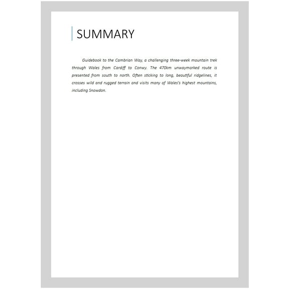 Cambrian Way