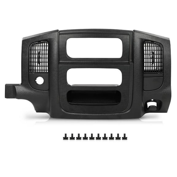 Dash Radio Bezel AC Vents Panel Trim Fit For 02-05 Dodge Ram 1500 2500 3500 New