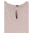 thumbnail image 4 of Modern Moments by Gerber Baby Girl Organic Flutter Sleeve Top, Sizes 0/3 Months - 24 Months, 4 of 7