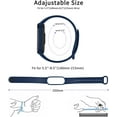 thumbnail image 6 of KOMI Bands for Amazfit Band 5 Replacement Strap Women Men, Soft Silicone Sport Strap Wristband Compatible with Amazfit Band 5 Accessories Navy Blue, 6 of 6