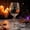 Clear, Black, variant on Lypsnake Halloween Wine Glass Goblet,Decorative Drinkware with Spider Print, Novelty Glass Cup for Halloween Party Home Dinner Tabletop Decor