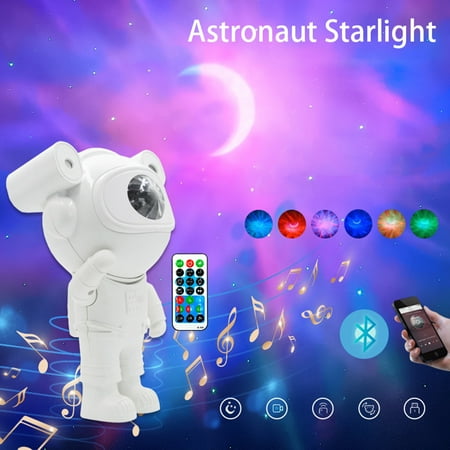 

Astronaut Star Projector 7 Galaxy Projector Light with Timer & Remote Control Spaceman Light Projector for Gaming Room Home Theater Kids Adult Bedroom Birthday