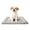 Blue, variant on Semfri Dog Crate Mat Soft Plush Pet Bed Pad for Small Medium Dogs and Cats Reversible Washable 19x13 Inch Grey Star Print
