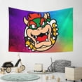 thumbnail image 2 of Super Bowser Tapestry Wall Hanging Home Decoration Wall Blanket Dormitory Living Room Bedroom Backdrop Poster( 60x40inch), 2 of 6