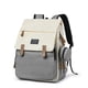 thumbnail image 1 of Mochila Bolsa de pañales multifuncional Mochila Bolsa de lactancia para bebés de viaje resistente al agua Bolsa de mamá de gran capacidad con correas para cochecito 2 bolsillos térmicos para biberones Abanopi Mochila, 1 of 7