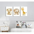 thumbnail image 3 of Kids Playroom WallDecor Toddler Room Decor ABC Nursery Artwall Shapes Canvas Wall123 Poster Print Decoration for Classroom Toddler Kids Nursery Bedroom, 3 of 6