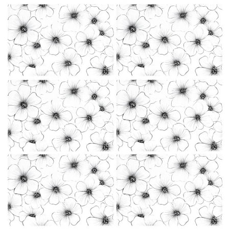 

Ryvnso Placemats Set of 6 Art Blooming Flower Dining Mats Heat-Resistant Non-Slip Washable Table Mat