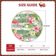 thumbnail image 4 of Kll Tropical Flamingo Christmas Tree Skirt 36",Party Decorations Farmhouse For Christmas Decorations Holiday Party, 4 of 8