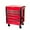 Red, 6 Drawer, variant on HPDMC 5-Drawer Rolling Tool Cart - Heavy Duty Mobile Tool Cabinet with Steel Workbench Top & Wooden Folding Side Table - 500 lbs Capacity Mechanic Tool Trolley with Locking Casters