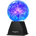 thumbnail image 1 of Bola de plasma azul Theefun de 15 cm, sensible al tacto y al sonido, 1 of 8
