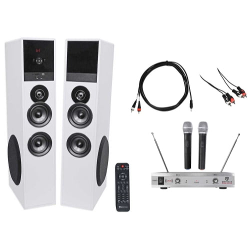 Rockville Allinone Bluetooth Home Theater/Karaoke Machine System