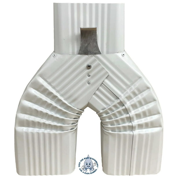 75 x 75mm Square Downspout Diverter White Walmart.ca