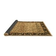 thumbnail image 2 of Ahgly Company Indoor Round Oriental Brown Modern Area Rugs, 3' Round, 2 of 4