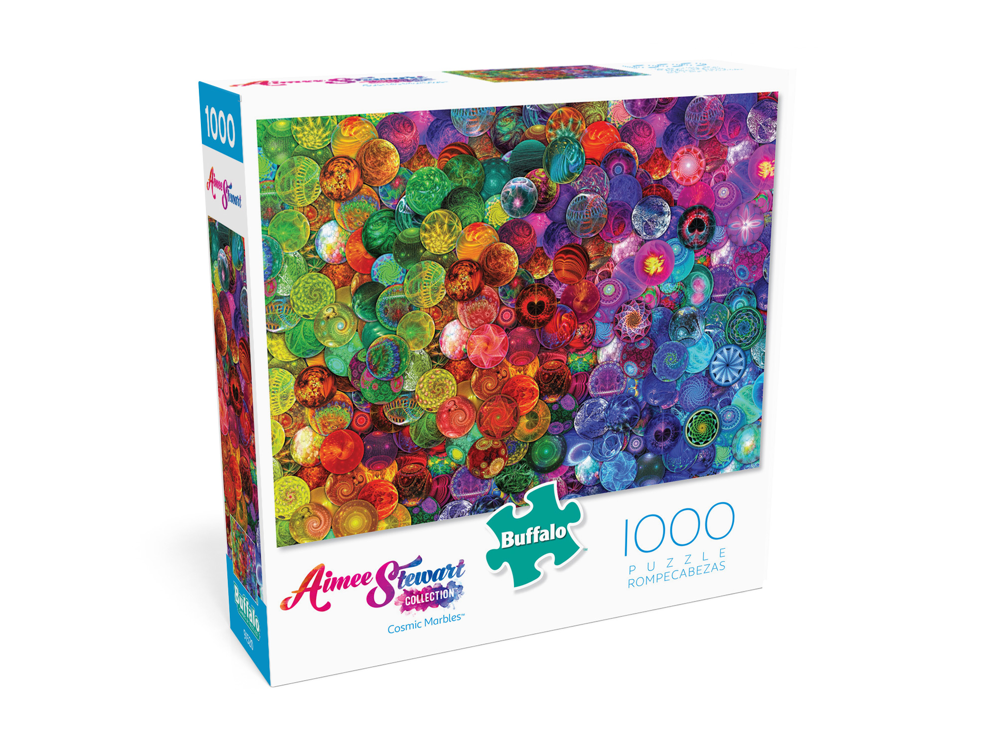 Puzzles Contemporary Puzzles Aimee Stewart Happy Vibes 1000 Piece Buffalo Games Jigsaw Puzzle New