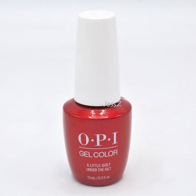 Esmalte de uñas en gel OPI GelColor, "A Little Guilt Under The Kilt", 14 ml