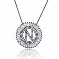thumbnail image 1 of Collier Pendentif Alphabet A-Z Breloques Femme Chaîne Lettre Initiale, 1 of 9