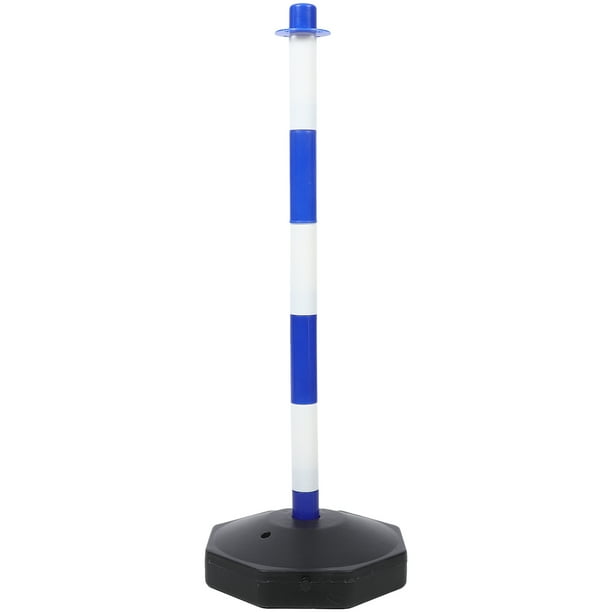 Cono delineador Cono de seguridad rellenable con agua Poste de seguridad vial Señal de advertencia vial