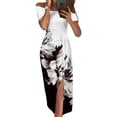 thumbnail image 1 of LOVZFMLL Robes pour Femmes Sans Manches à Fermeture Éclair Robe Décontractée en Denim, 1 of 6