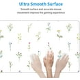 thumbnail image 4 of Wild Flowers -Mouse Pad, Big Desk Mat, Extended Gaming Mouse Pad, Mouse Mat with Non-Slip Rubber Base ＆ Stitched, 31.5 X 11.8 in Large Desk Pad for Keyboard, Mouse, Home and Office, 4 of 6
