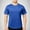 Blue, variant on SSAAVKUY Men's Workout Running Shirts, Quick Dry Moisture Wicking T-Shirts, Sports Gym Athletic Short Sleeve Shirts Black M
