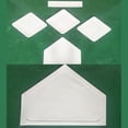 thumbnail image 2 of Baseball Bases Set 5 Piece Baseball Rubber Base Baseball Practice Equipment, 2 of 9