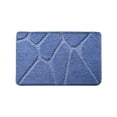 thumbnail image 1 of Alfombrilla de baño - Alfombra absorbente antideslizante para la entrada del baño o dormitorio, poliéster suave, lavable, secado rápido, diseño decorativo, cómoda y segura., 1 of 6