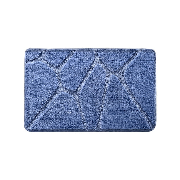 Alfombrilla de baño - Alfombra absorbente antideslizante para la entrada del baño o dormitorio, poliéster suave, lavable, secado rápido, diseño decorativo, cómoda y segura.