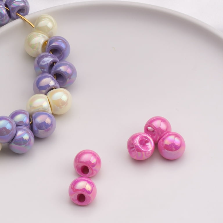 10pcs Cute Colorful Decorative Beads Mixed Color Packaging- Perfect for DIY  Earrings, Bracelets, Necklaces & Key Chains