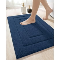 Bathroom Rug Mat, Extra Soft Absorbent Premium Bath Rug, Non-Slip Comfortable Bath Mat, Carpet for Tub, Shower, Bath Room, Machine Washable