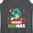 thumbnail image 3 of Toy Story - Merry Rexmas - Women's Racerback Tank Top, 3 of 5