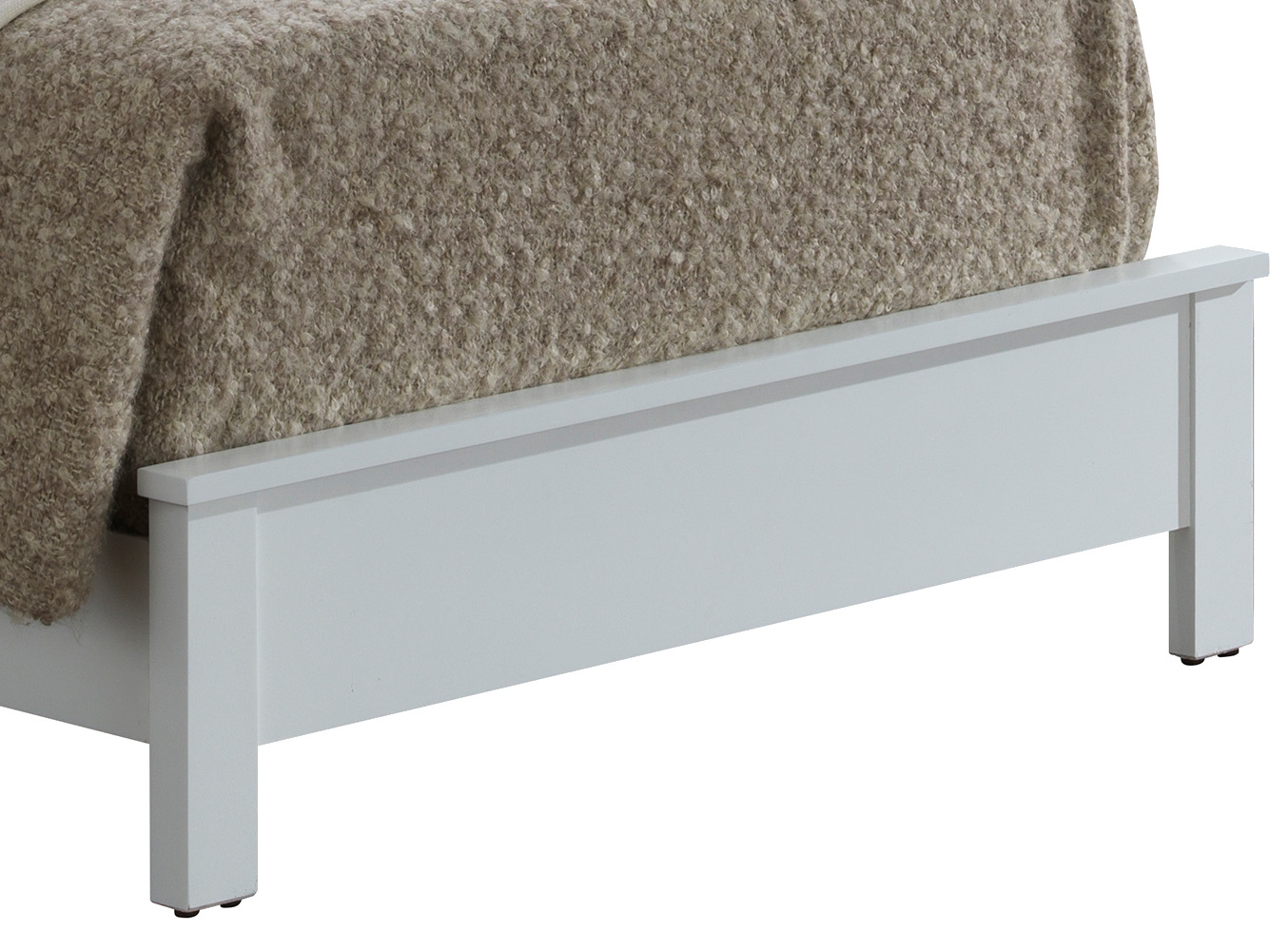 Glory Furniture Burlington Twin Bed in White Color