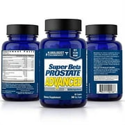 Super Beta Prostate Advanced Prostate Supplement for Men  Reduce Bathroom Trips, Promote Sleep, Support Urinary Health & Bladder Emptying. Beta Sitosterol not Saw Palmetto. (60 Caplets, 1-B