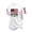 X237 White, variant on Confree Men 4Th Of July T-Shirt America Flag Print Short Sleeved Crew Neck Top Summer Soft Comfortable Casual Man Tees Size L Black